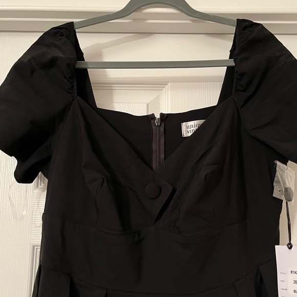 NWT Unique Vintage swing dress, size 2X - Picture 2 of 2